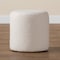 Baxton Studio Tori Modern and Contemporary Ivory Boucle Upholstered Ottoman 220-12870-ZORO - alternate 4